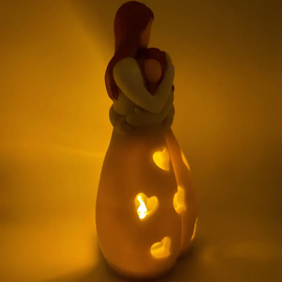 EternalBond - Stylish Mother and Daughter Candle Holder Bowlift