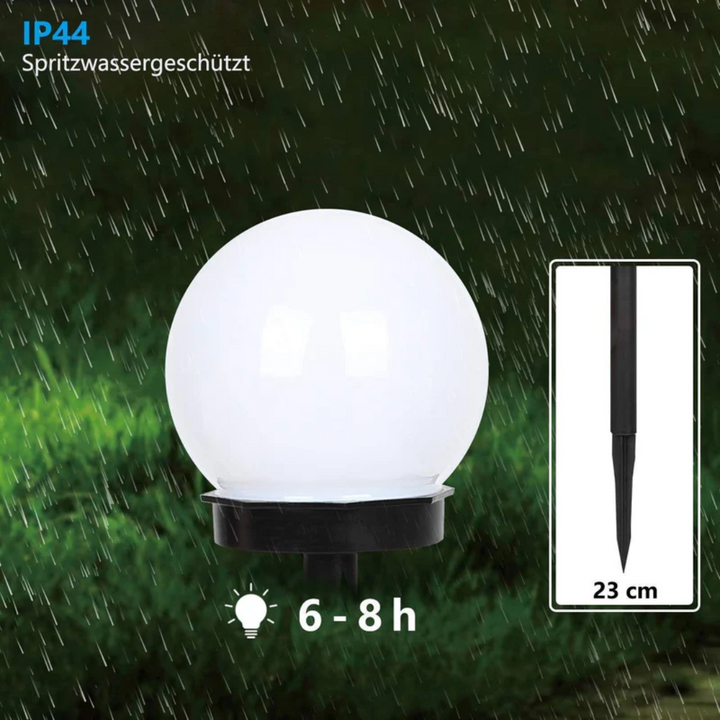 BowLift | 3 Pieces Waterproof LED Solar Ball Garden Lighting - SunLuxe Orbs
