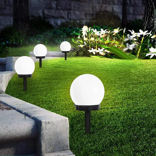 BowLift | 3 Pieces Waterproof LED Solar Ball Garden Lighting - SunLuxe Orbs
