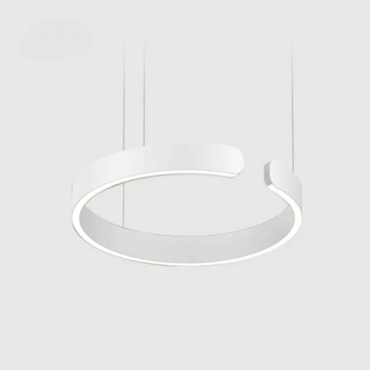 BowLift | Modern Circle LED Pendant Light - HaloRing