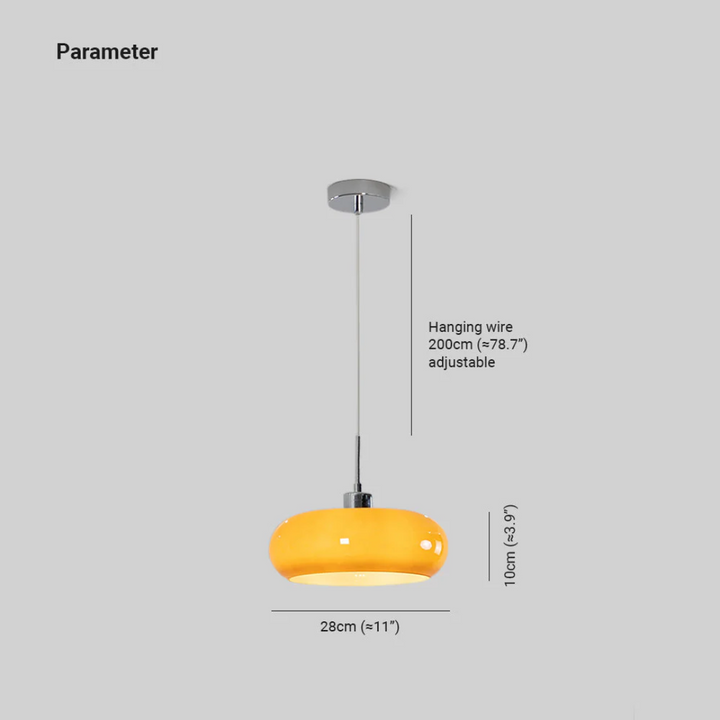 Modern Round LED Pendant Lamp - RadianceOrb | Bowlift