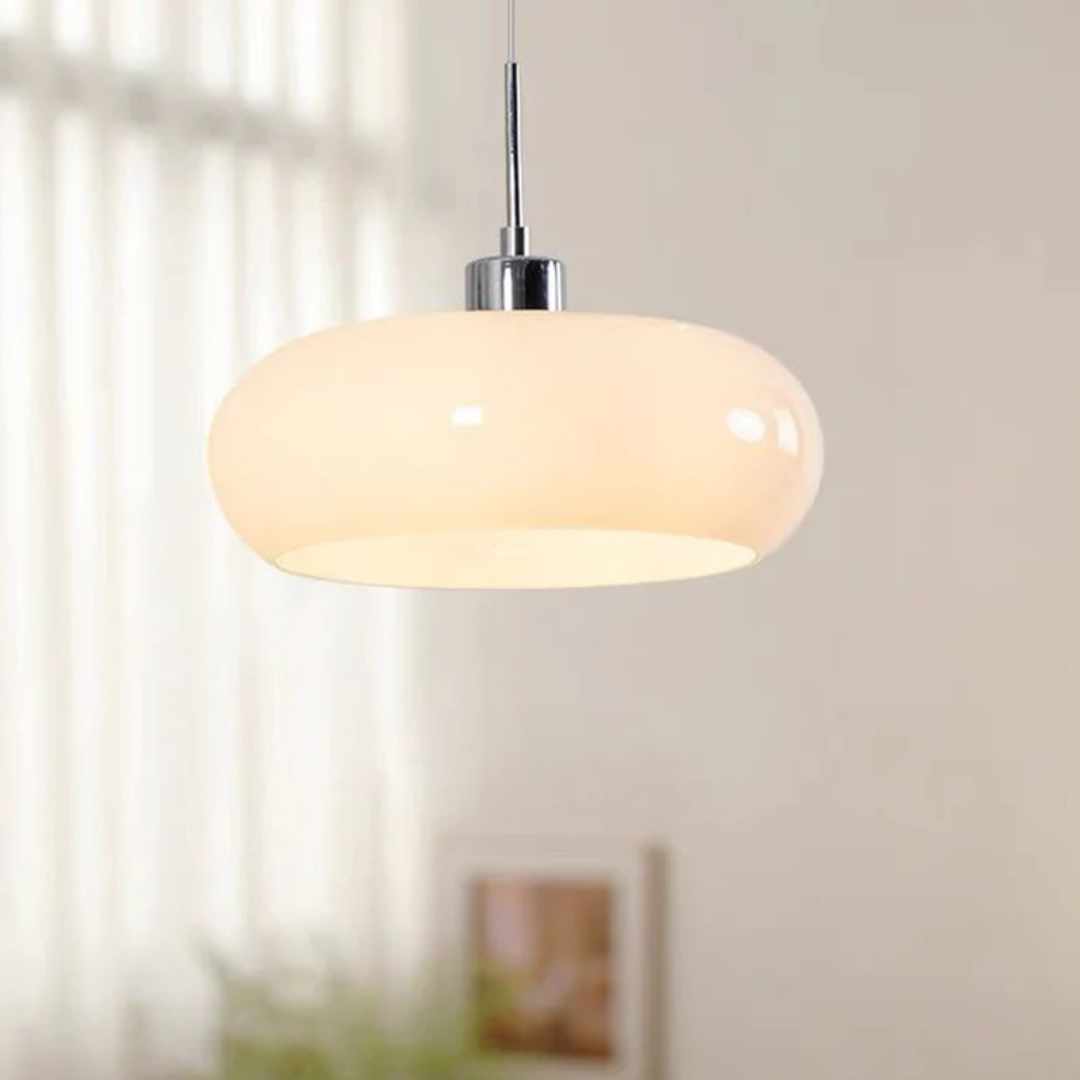 Modern Round LED Pendant Lamp - RadianceOrb | Bowlift