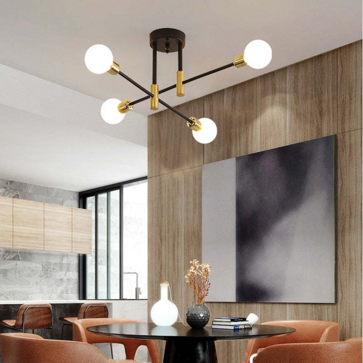 Luxury LED Ceiling Lamp for Living Room Bowlift