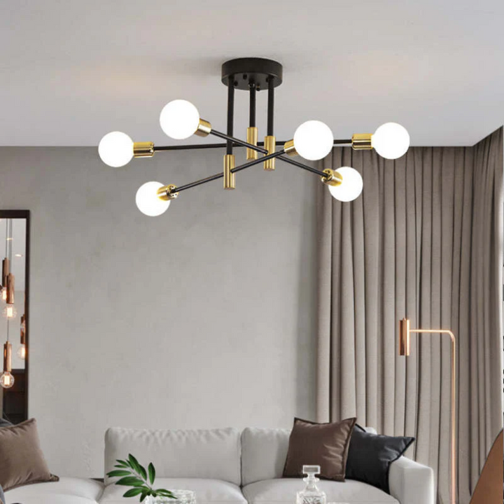 Luxury LED Ceiling Lamp for Living Room Bowlift