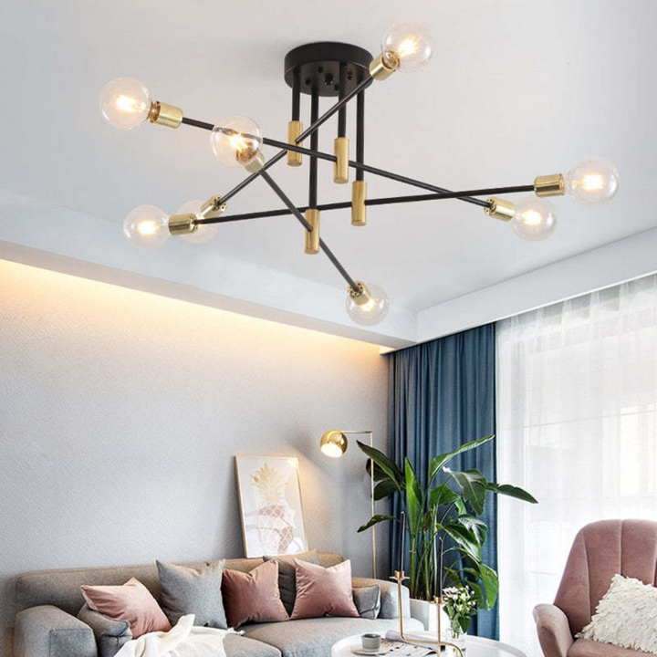 Modern LED Ceiling Lamp - Lumière Royale | Bowlift