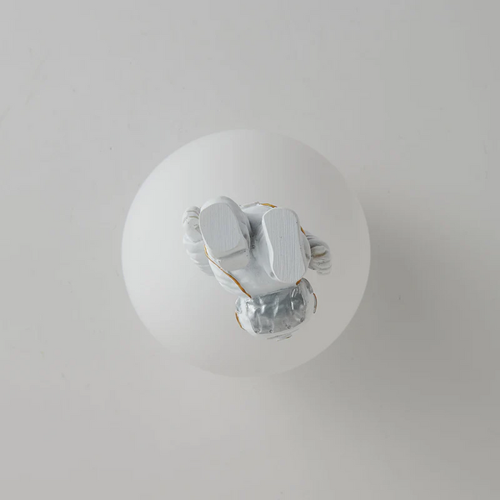 BowLift | Trendy Moon/Astronaut Kids Room LED Ceiling Lamp - CosmoGlow