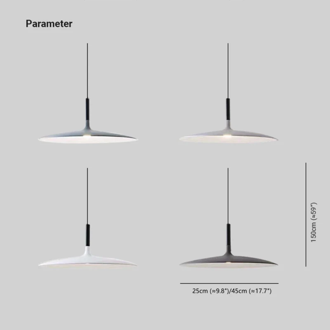 BowLift | Modern LED Pendant Light - AuraPan