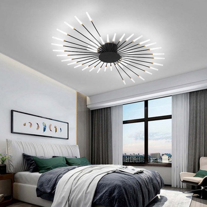 BowLift | Modern Large LED Ceiling Lamp - LumenMax