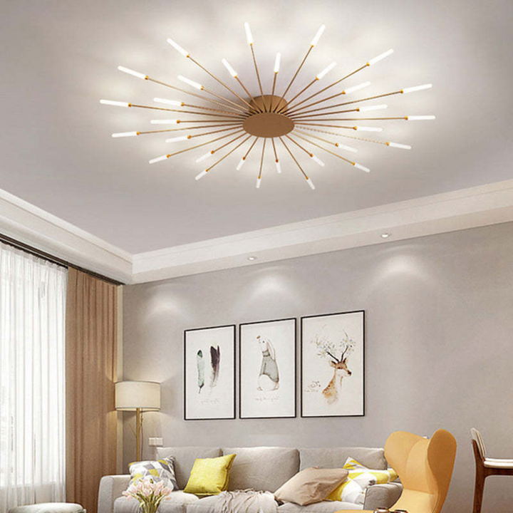 BowLift | Modern Large LED Ceiling Lamp - LumenMax