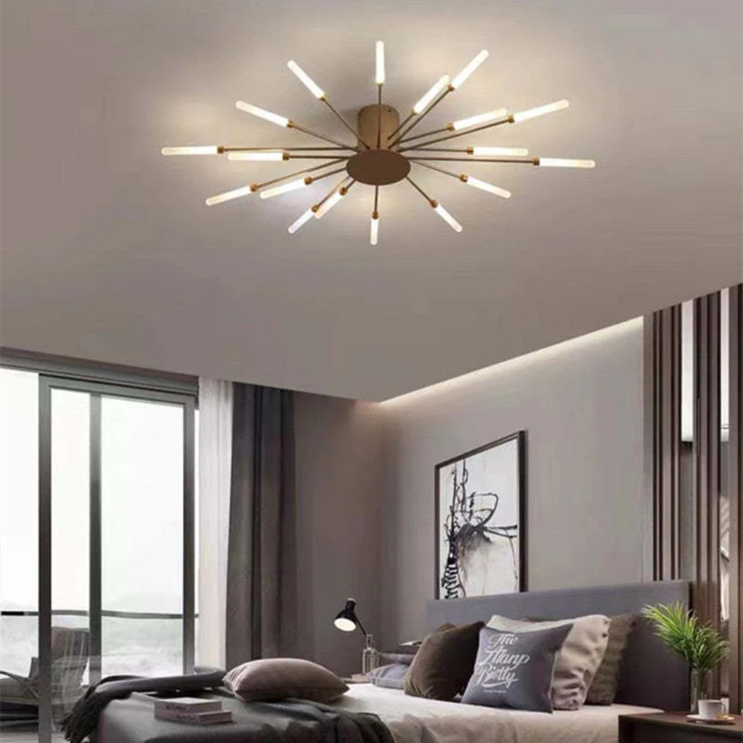 BowLift | Modern Large LED Ceiling Lamp - LumenMax