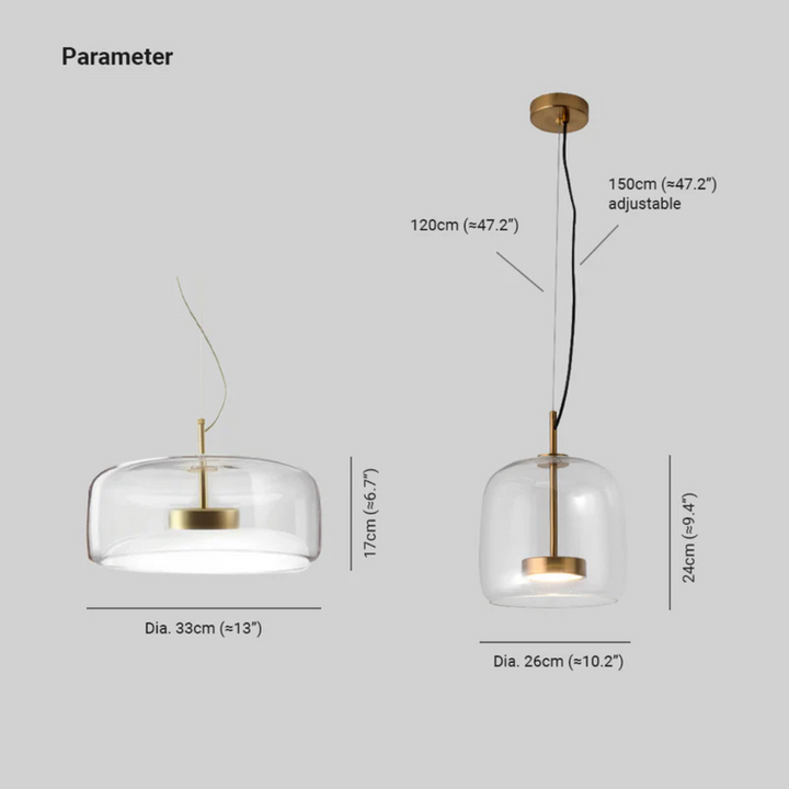 BowLift | Retro LED Pendant Lamp - VintageGlow