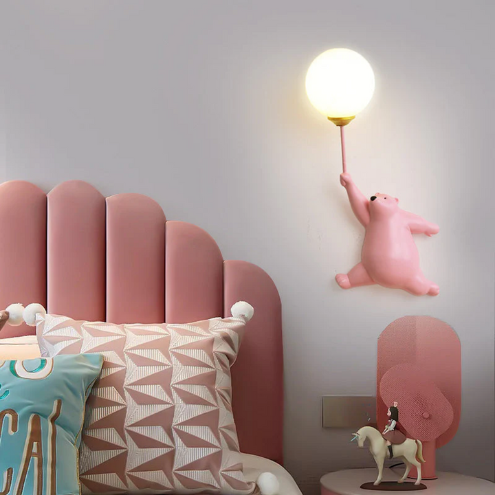 Designer Bear LED Wall Lamp - TeddyGlow | Bowlift