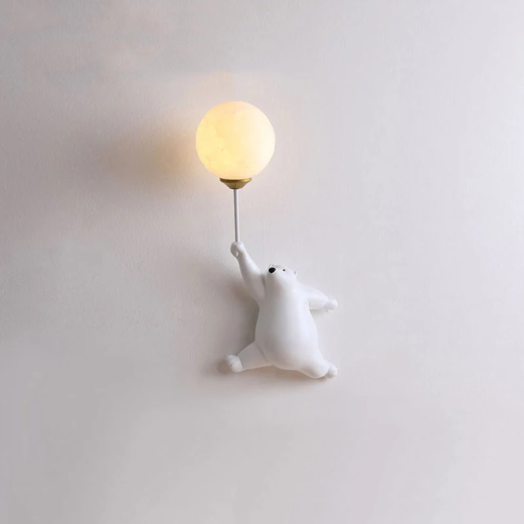 Designer Bear LED Wall Lamp - TeddyGlow | Bowlift