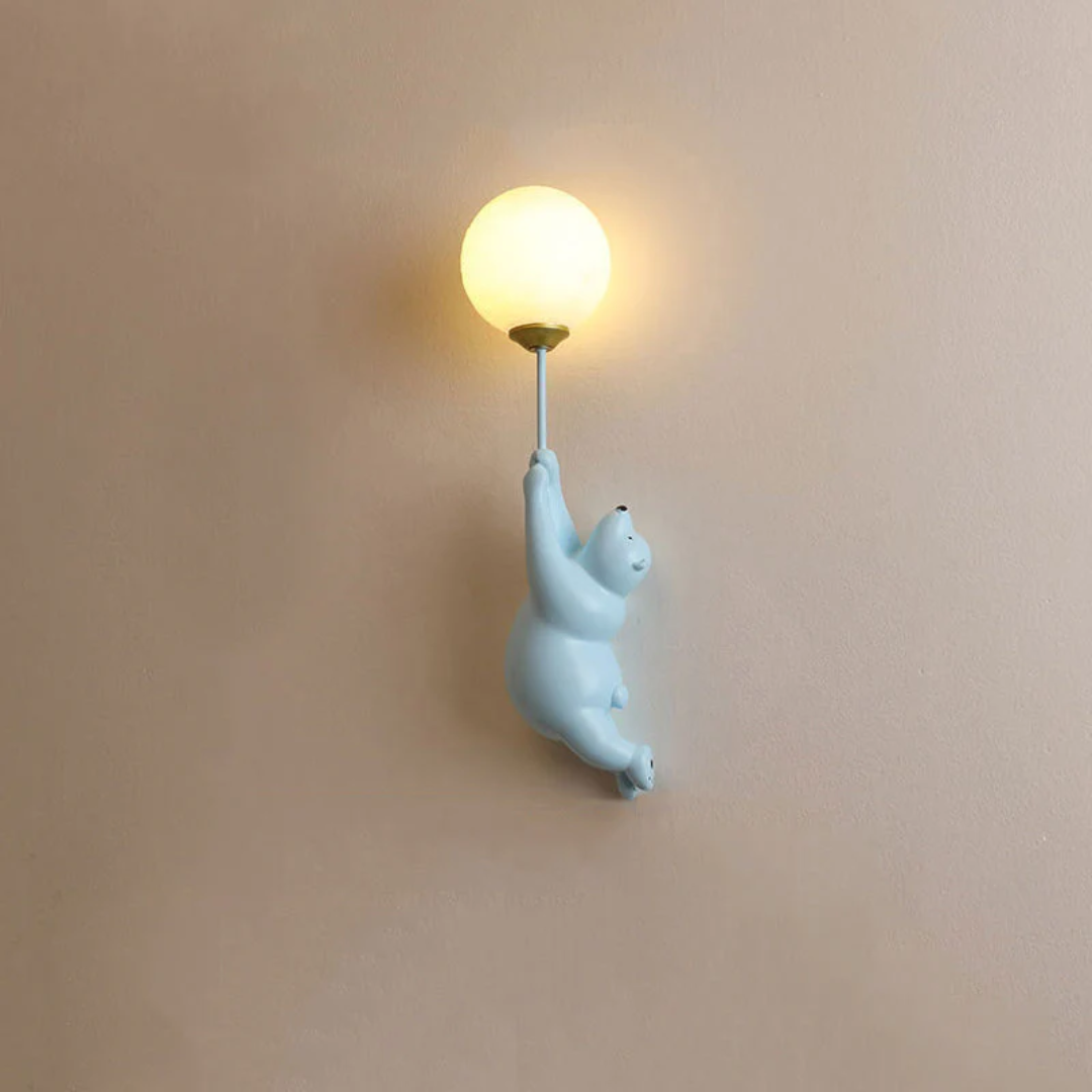Designer Bear LED Wall Lamp - TeddyGlow | Bowlift