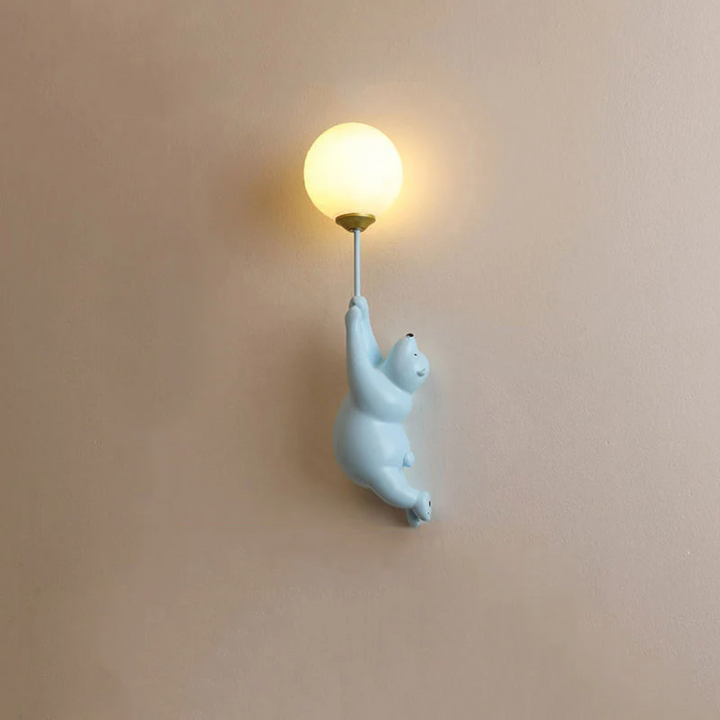 Designer Bear LED Wall Lamp - TeddyGlow | Bowlift