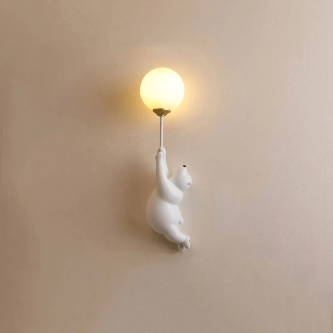 Designer Bear LED Wall Lamp - TeddyGlow | Bowlift