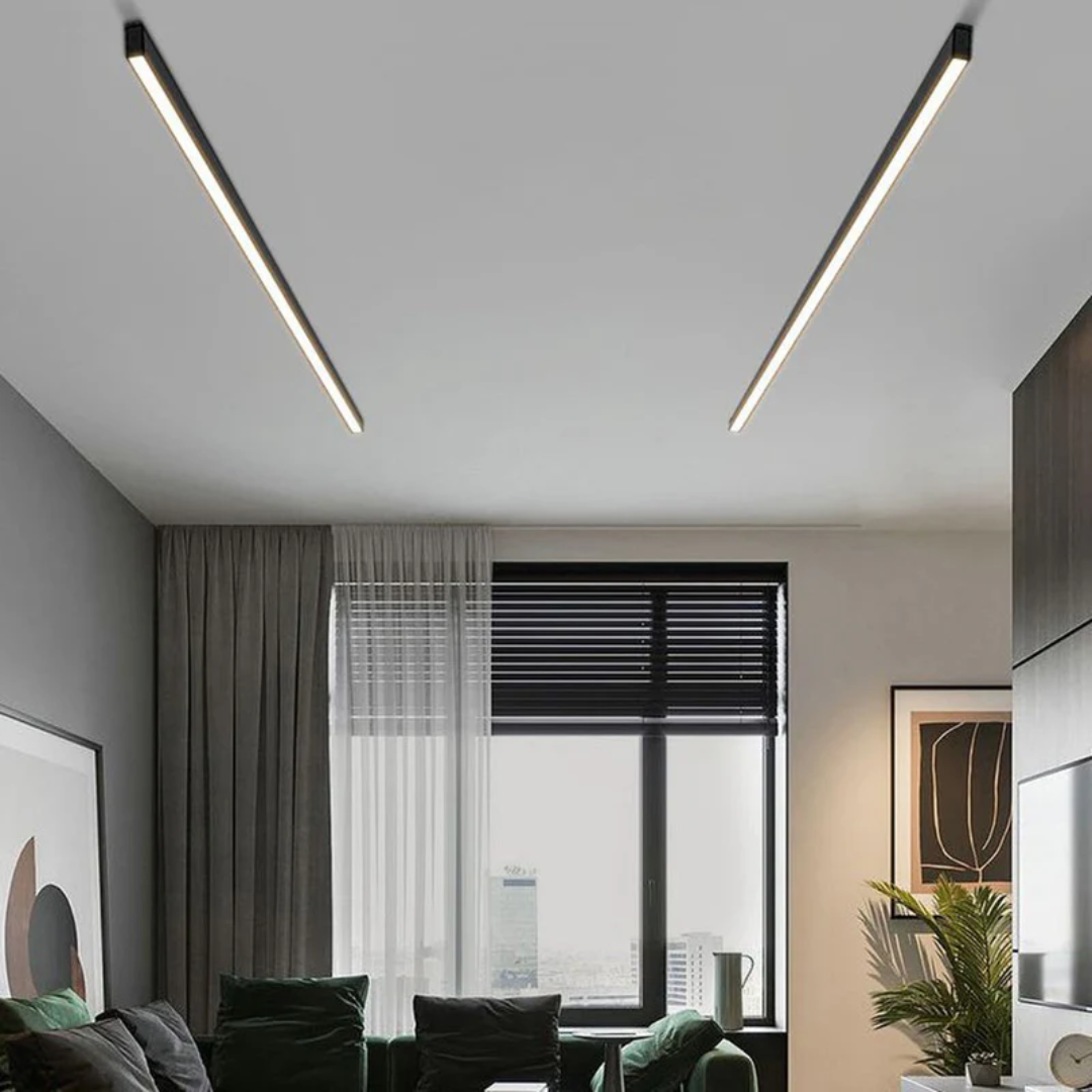 Modern Linear LED Ceiling Lighting Bowlift