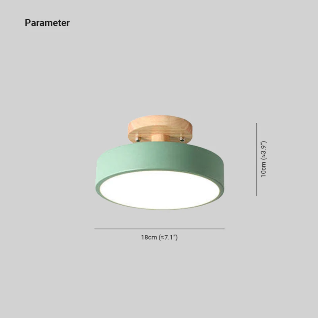 Modern Round LED Ceiling Lamp - Nova | Bowlift