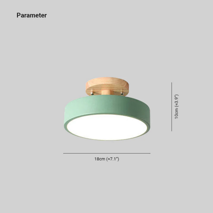 Modern Round LED Ceiling Lamp - Nova | Bowlift
