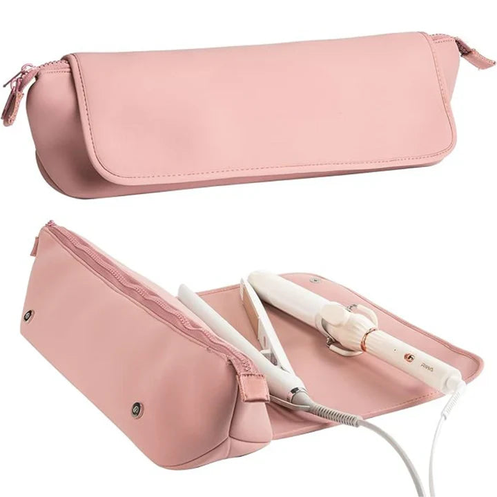BowLift | 2-in-1 hair tool travel bag & heat-resistant mat