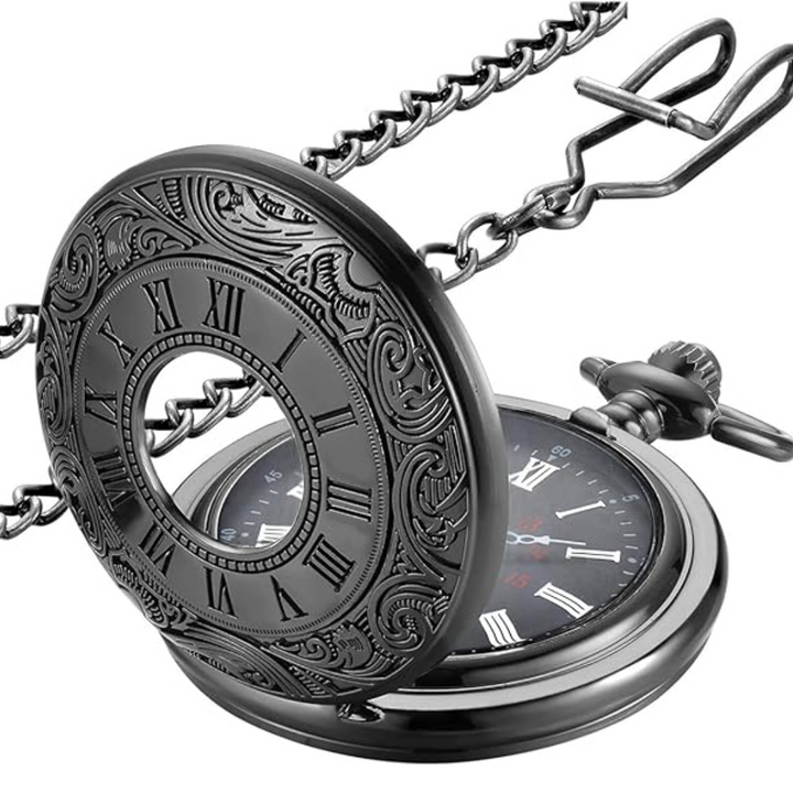 Classic Retro Pocket Watch for Men Bowlift