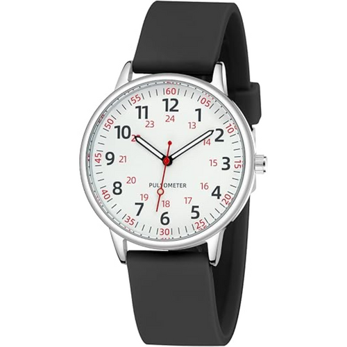 BowLift | Stylish Women’s Clip-On Watch – Waterproof Silicone Fob Watch in Elegant Colours