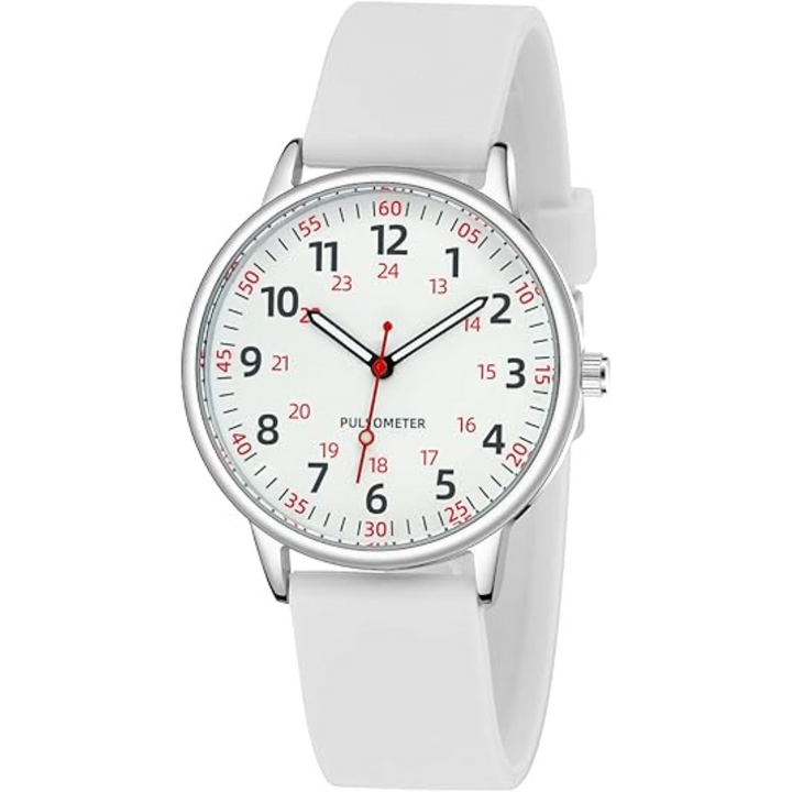 BowLift | Stylish Women’s Clip-On Watch – Waterproof Silicone Fob Watch in Elegant Colours