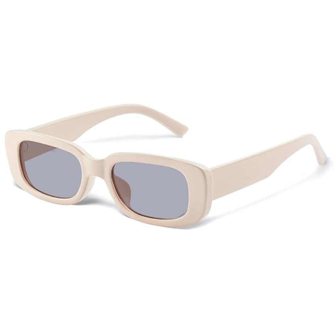Retro Rectangular Y2K Sunglasses - Aria | Bowlift