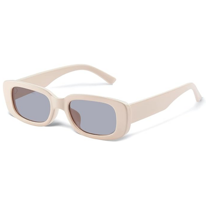 Retro Rectangular Y2K Sunglasses - Aria | Bowlift