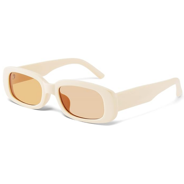 Retro Rectangular Y2K Sunglasses - Aria | Bowlift