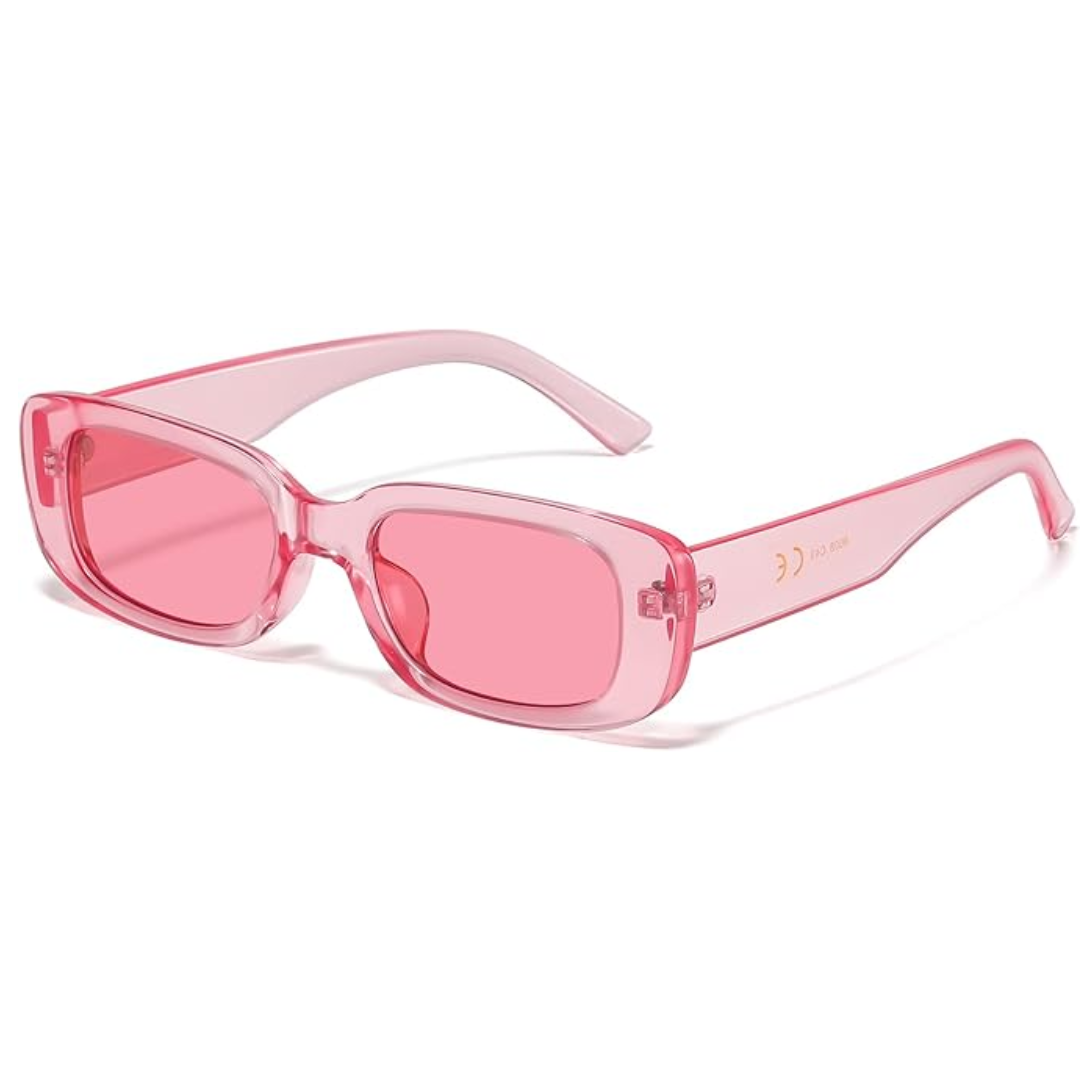Retro Rectangular Y2K Sunglasses - Aria | Bowlift