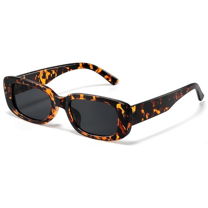 Retro Rectangular Y2K Sunglasses - Aria | Bowlift