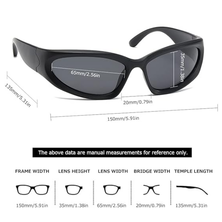 Polarized Sports Sunglasses - SwiftWrap | Bowlift