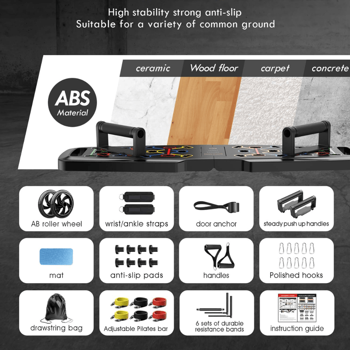 BowLift | Compact fitness set for strength training & full-body workout at home