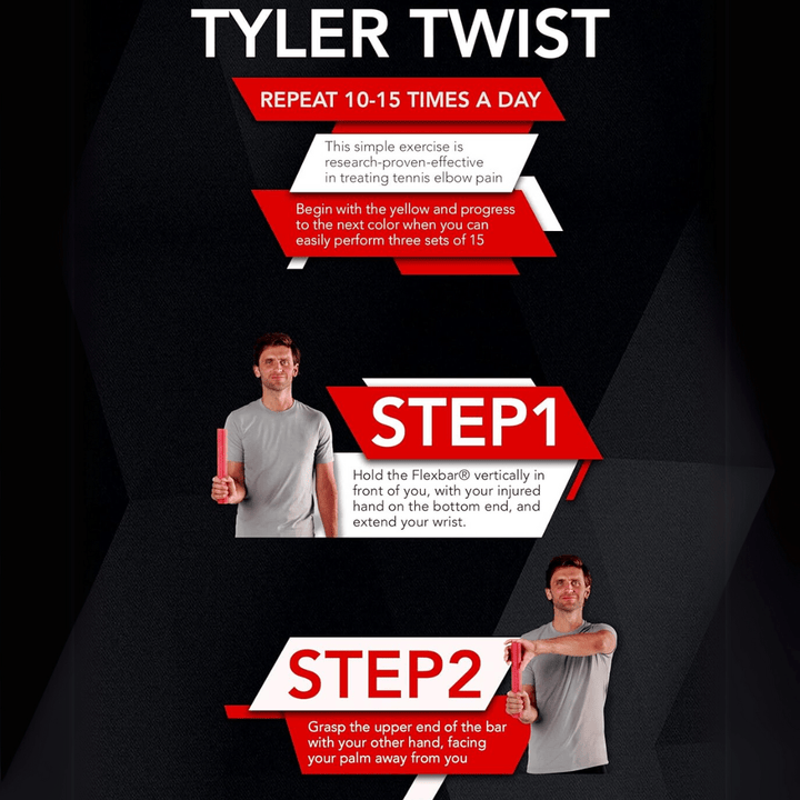 BowLift | therapy resistance bar for strengthening the wrist & forearm