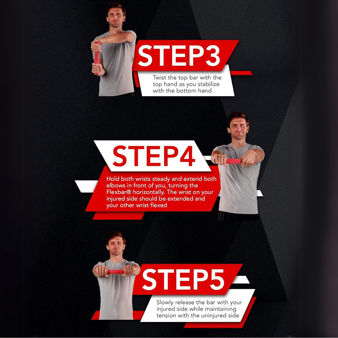 BowLift | therapy resistance bar for strengthening the wrist & forearm