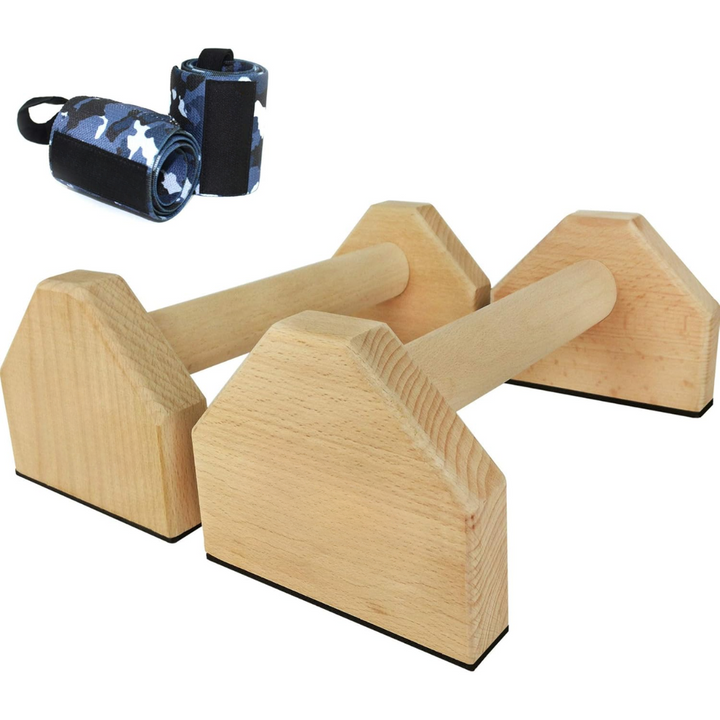 Calisthenics PowerBars – Robust Three Push-Up Stands