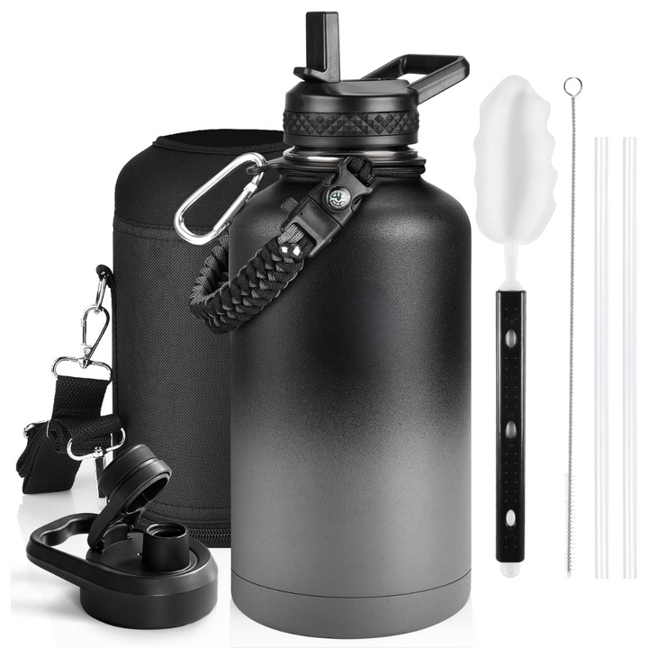 HydraPure – Duurzame Waterfles met Paracord Handvat Bowlift