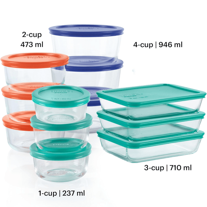 BowLift | Piece Food Storage Set - BPA-free, airtight for fresh food and efficient organisation