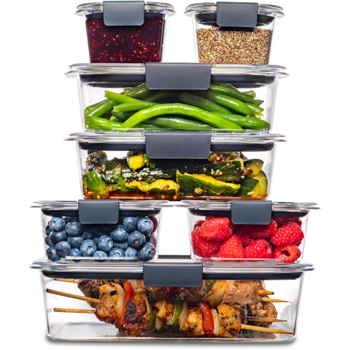 BowLift | 7 stackable storage boxes for freshness & organization