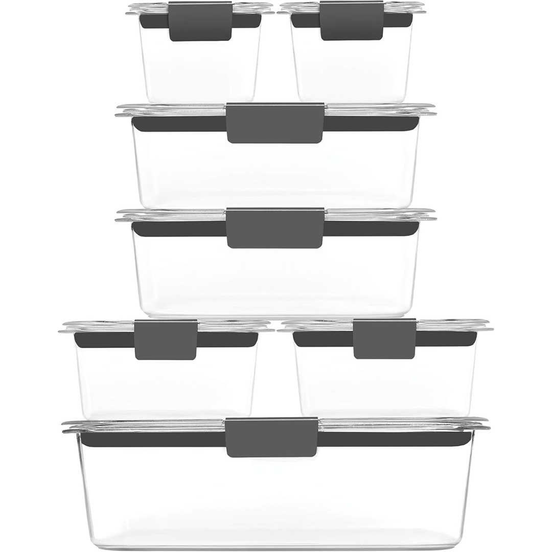 BowLift | 7 stackable storage boxes for freshness & organization