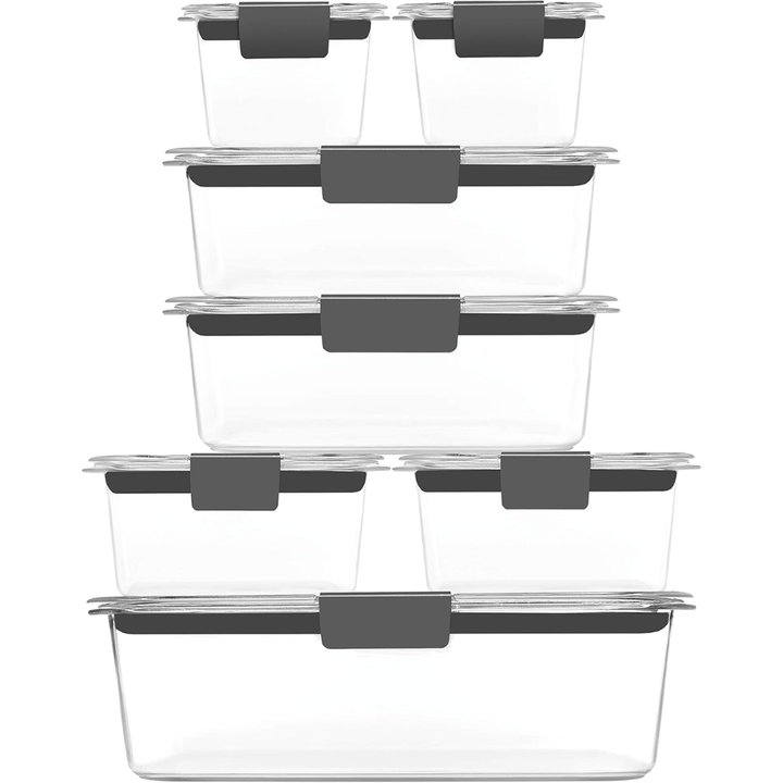 BowLift | 7 stackable storage boxes for freshness & organization
