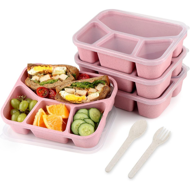 BentoBox – Set van 4 Snacks Dozen met Compartimenten Bowlift