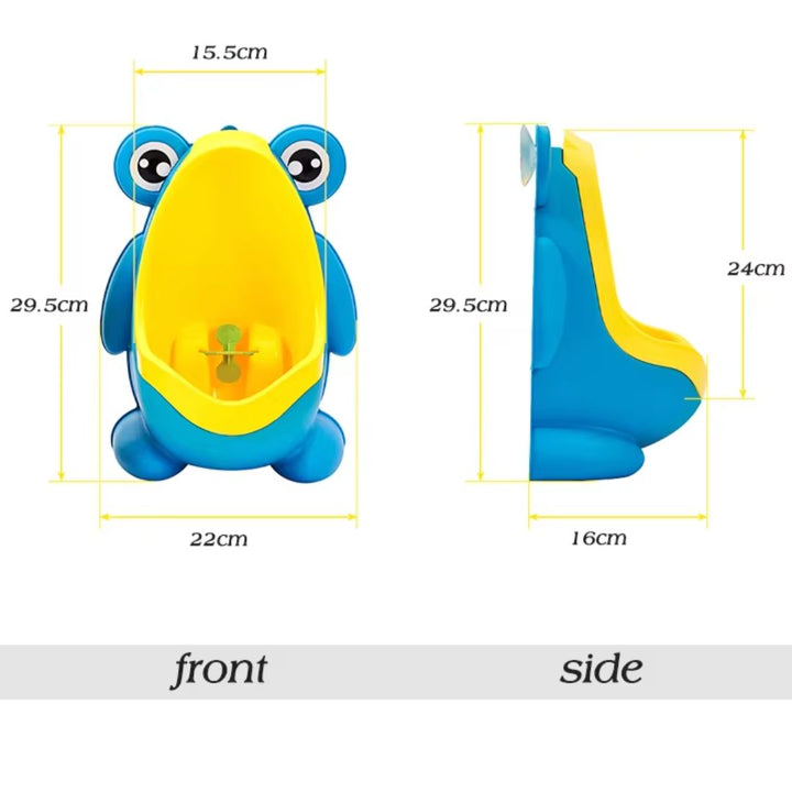 BowLift | Children's Urinal in Frog Design – Fun, Non-Slip Potty for Boys