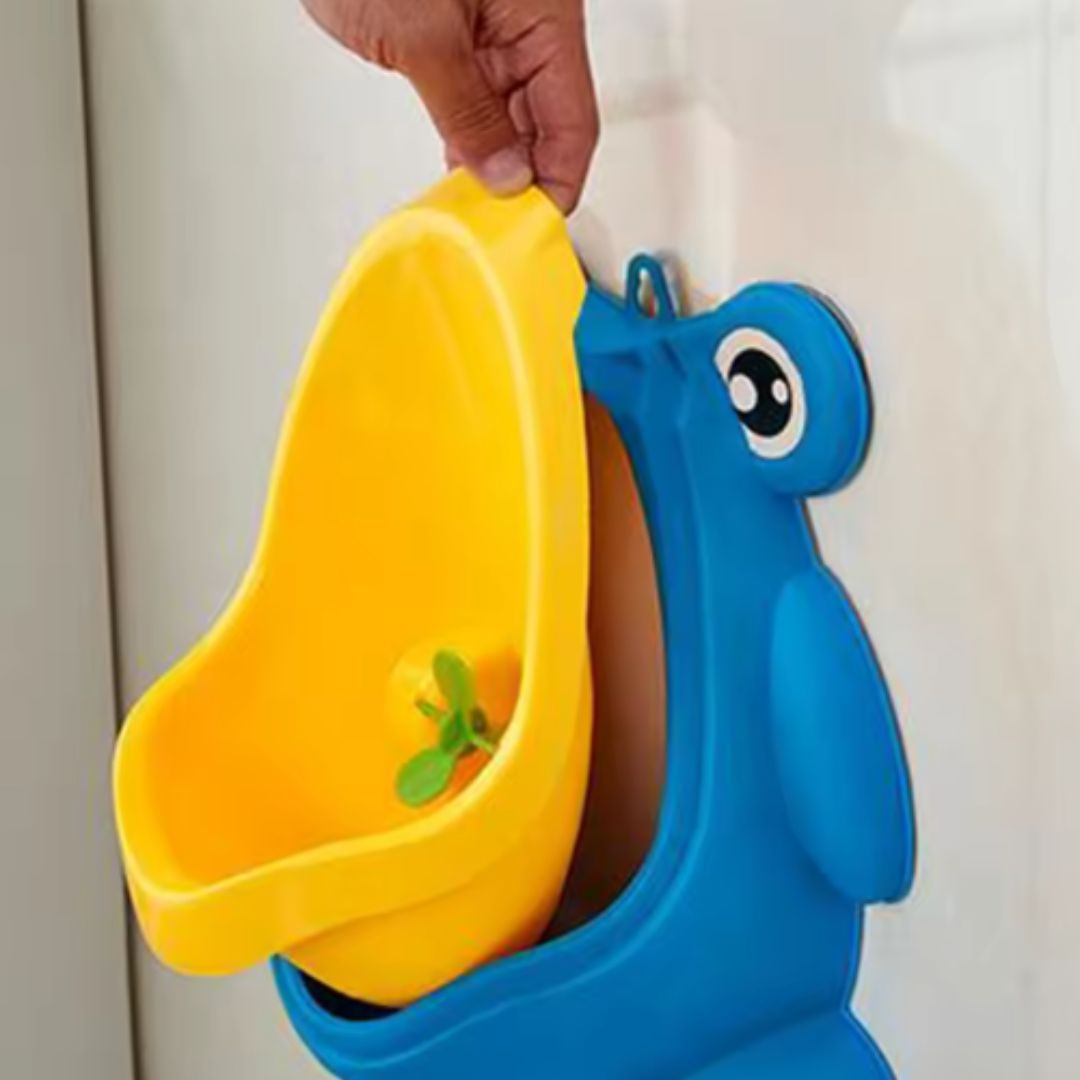 BowLift | Children's Urinal in Frog Design – Fun, Non-Slip Potty for Boys