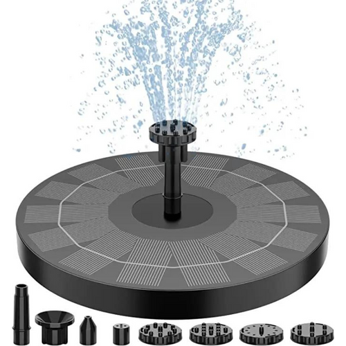 BowLift | SolarSpring Vital Solar Fountain | Floating Pond Pump | Garden Decoration | Solar Water Feature for Outdoors
