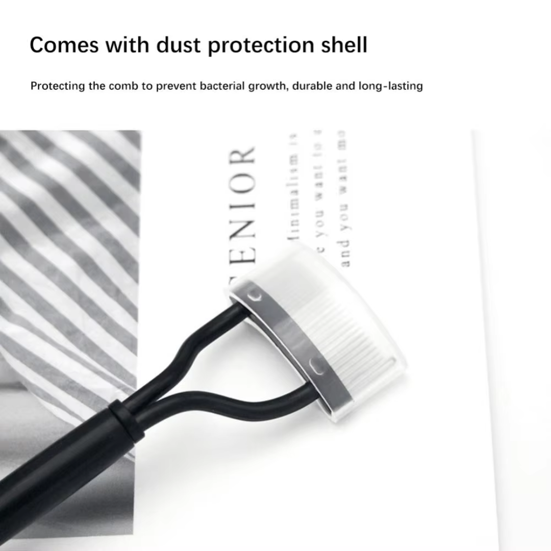 BowLift | BelleCurve Eyelash Comb & Mascara Brush | Perfect Definition | Clump-Free | With Protective Cap