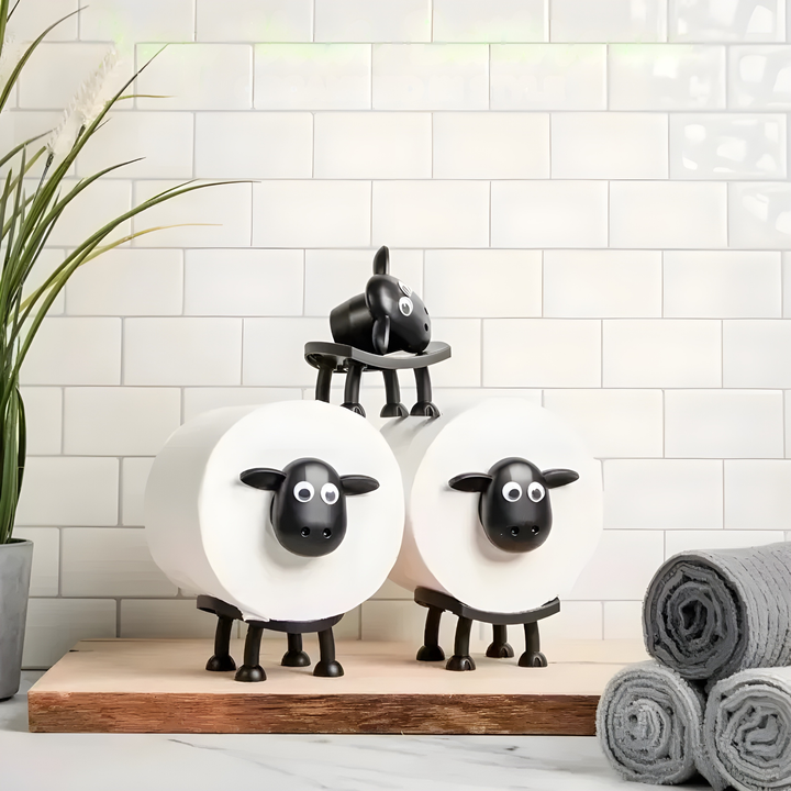 Buy Toilet Paper Holder – Original & Funny Bathroom Decor | Non-Slip, Ideal for Small Bathrooms | Bowlift