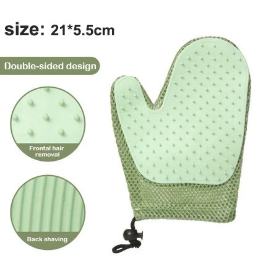2in1 cat glove for grooming Bowlift