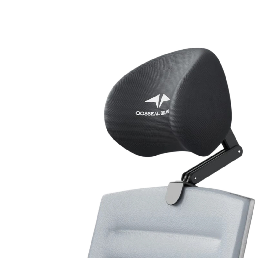 BowLift | Ergonomic Neck Pillow and Waist Support Cushion for Office Chair - Comfortable Headrest for Home & Office Use